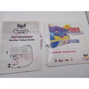 ViewSonic Display Suite Software Installation CD, Mac OS & Windows / A-CD-VSWW2